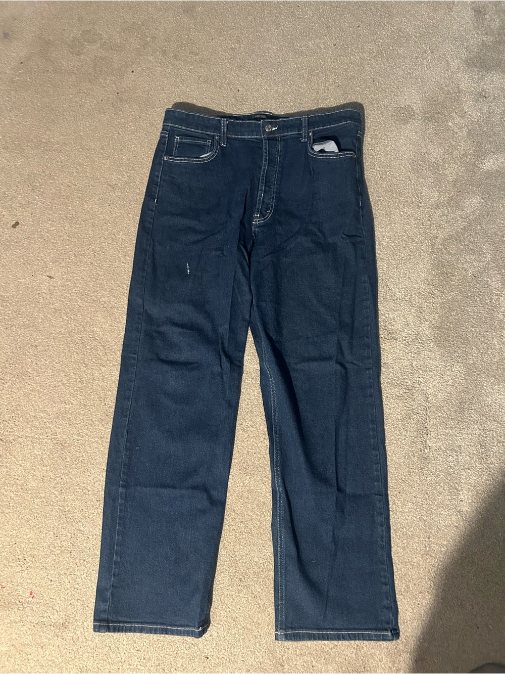 wild fable Men's Dark Navy Relaxed Jeans